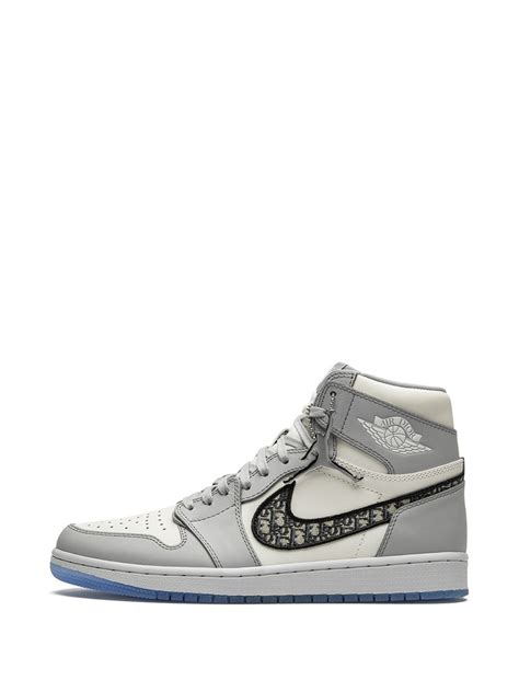 dior sneakers farfetch|dior jordan 1 high sneakers.